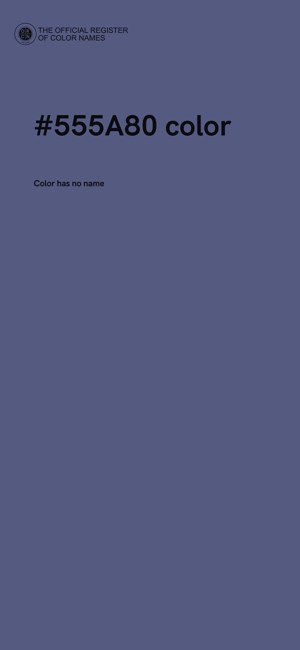 #555A80 color image