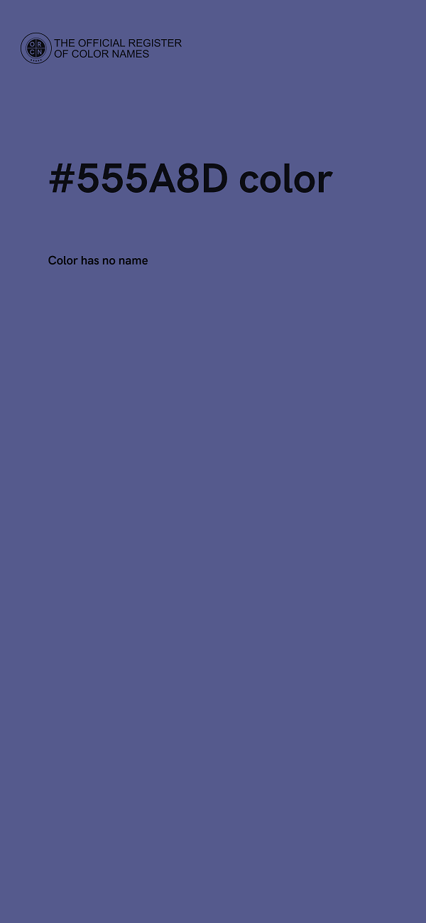 #555A8D color image