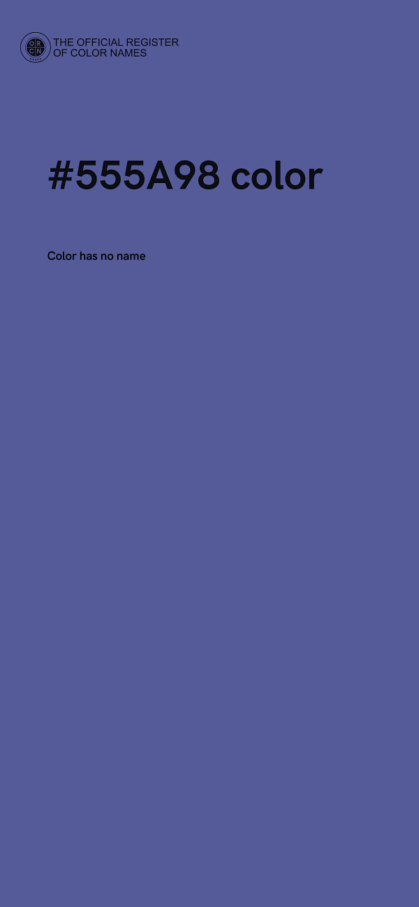 #555A98 color image