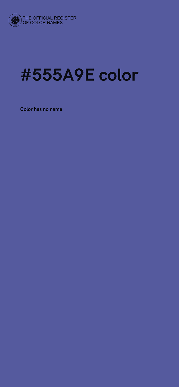 #555A9E color image