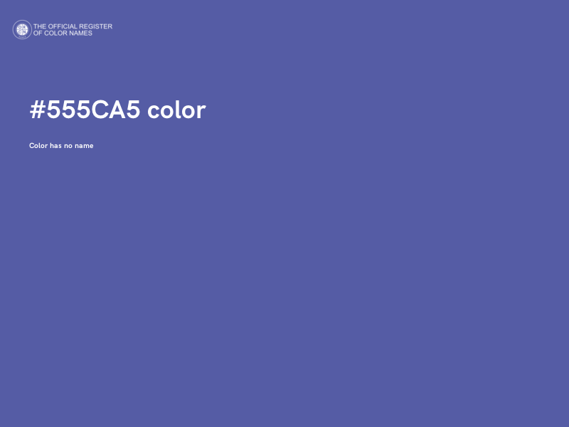 #555CA5 color image