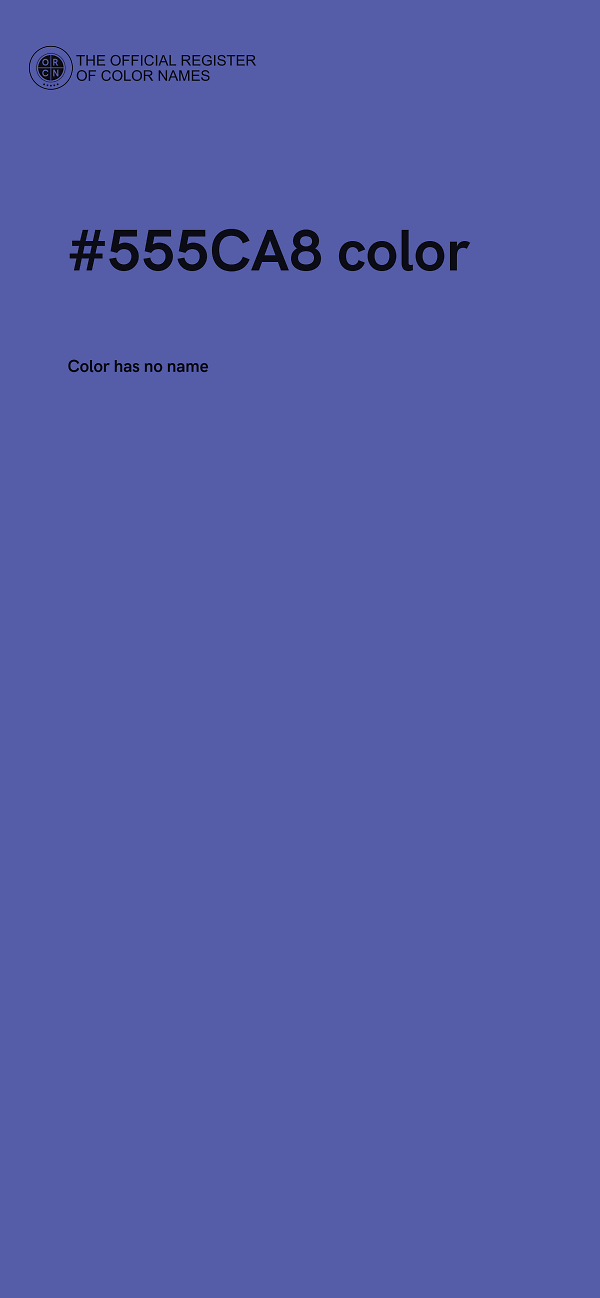#555CA8 color image