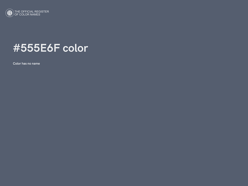 #555E6F color image