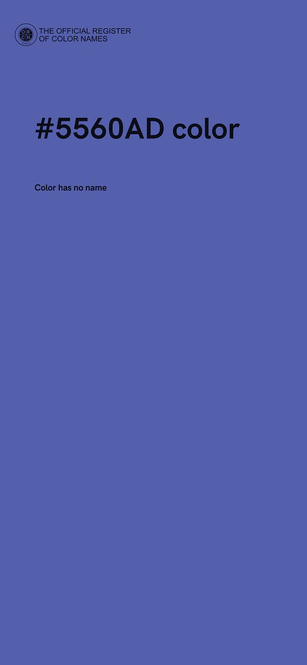 #5560AD color image