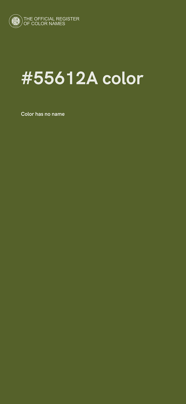 #55612A color image