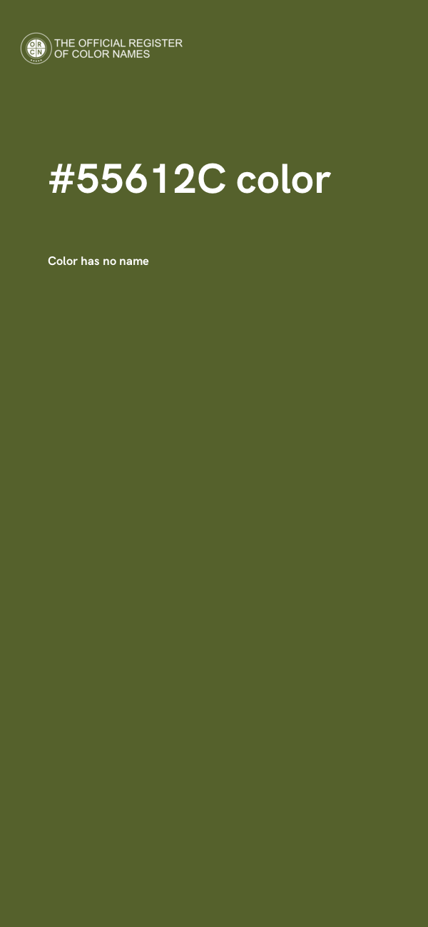 #55612C color image