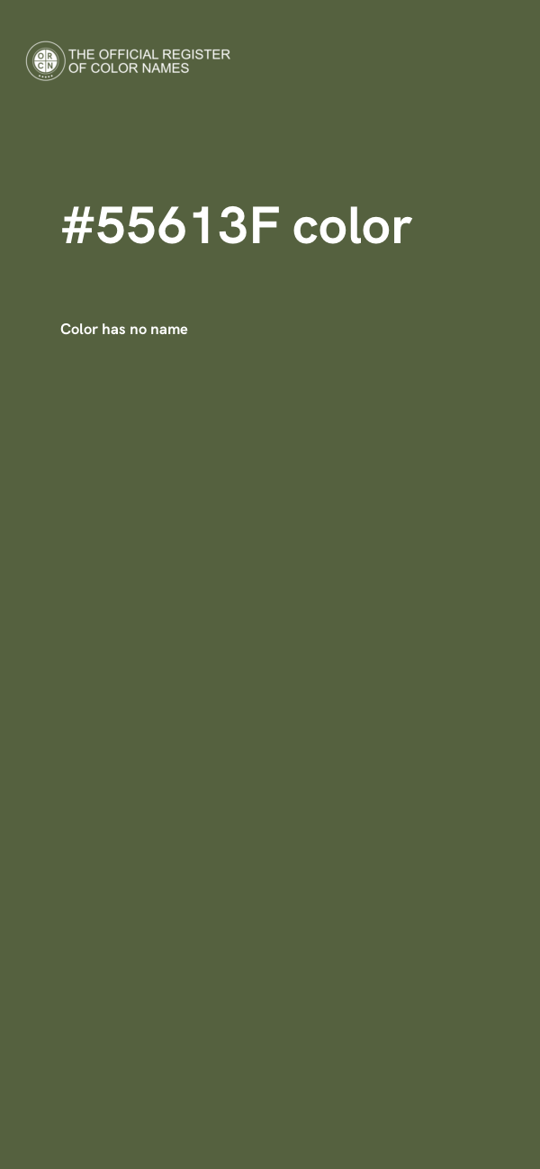 #55613F color image