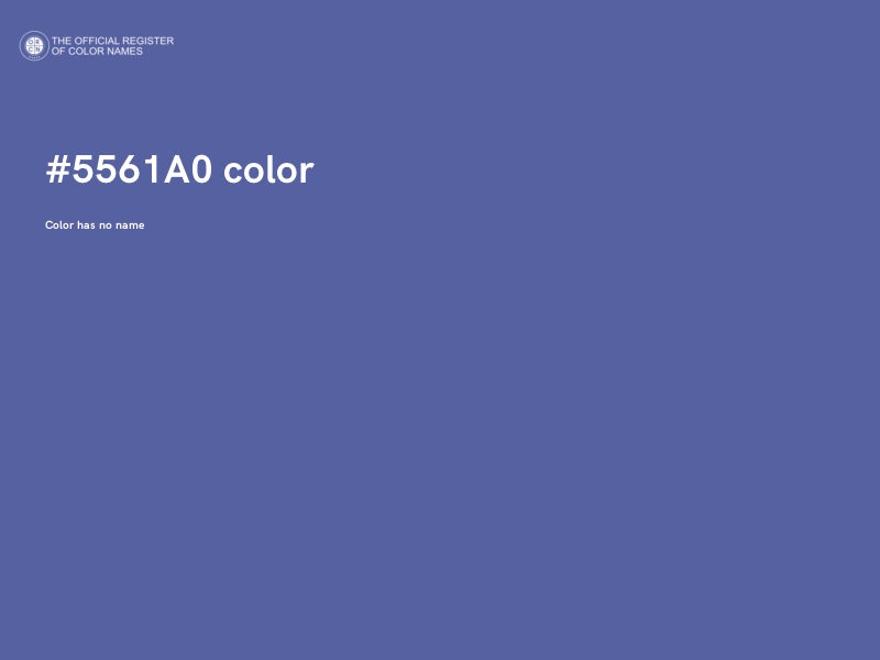 #5561A0 color image