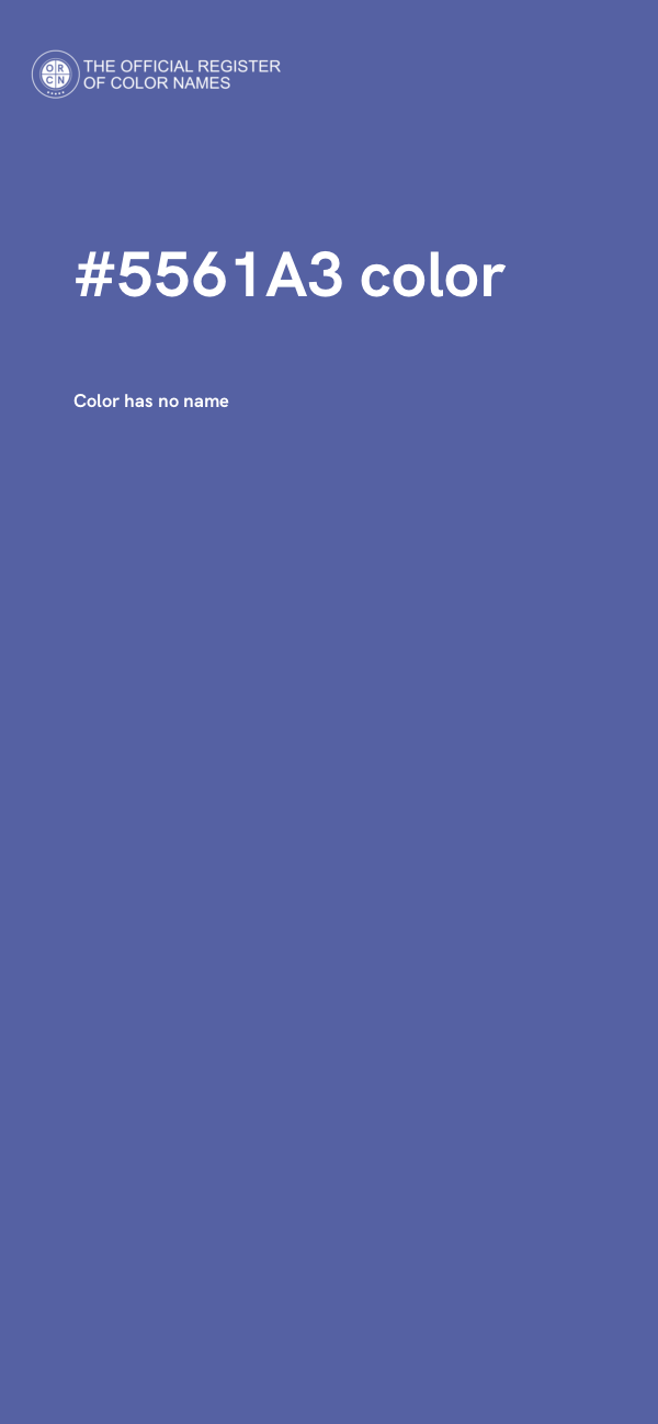 #5561A3 color image