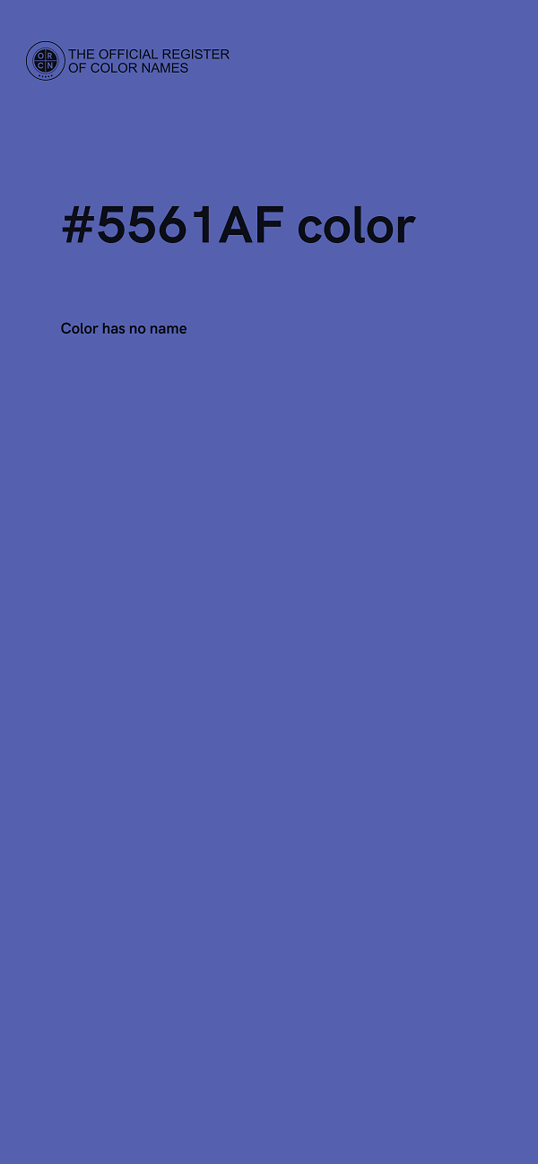 #5561AF color image