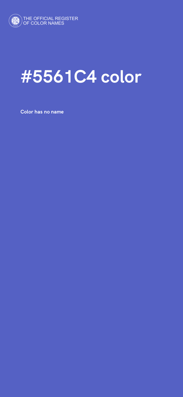 #5561C4 color image