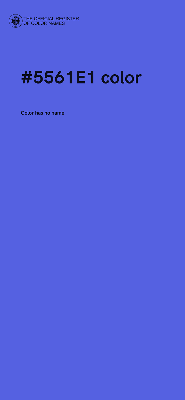 #5561E1 color image
