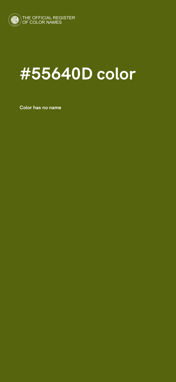 #55640D color image