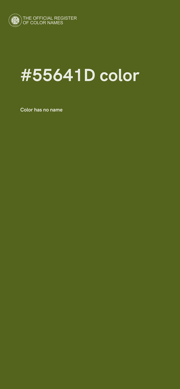 #55641D color image