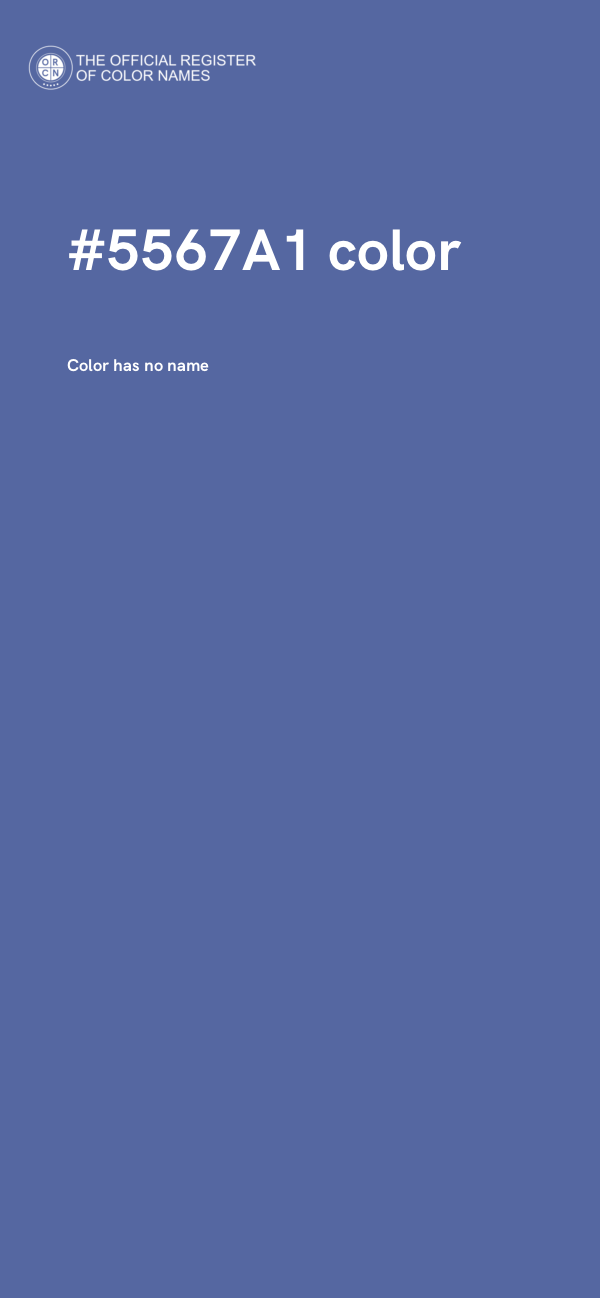 #5567A1 color image