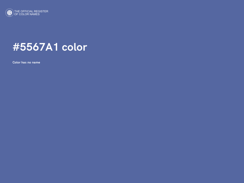 #5567A1 color image