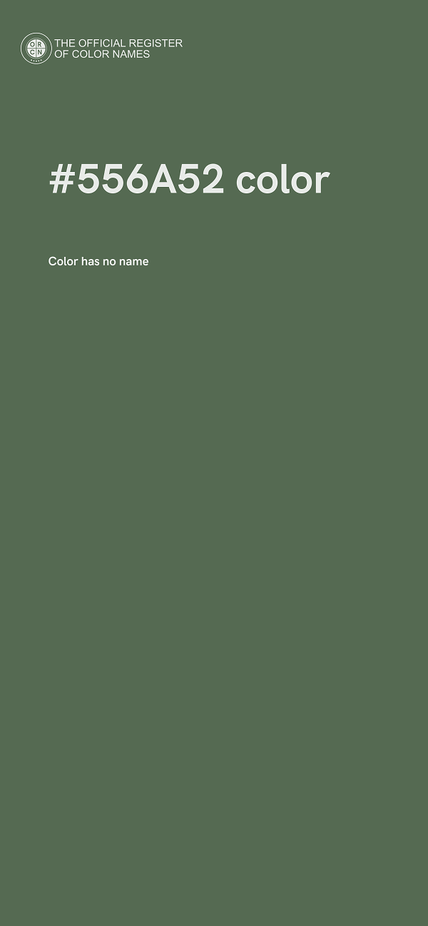 #556A52 color image