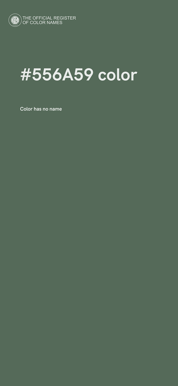 #556A59 color image