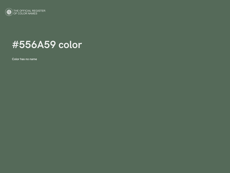 #556A59 color image