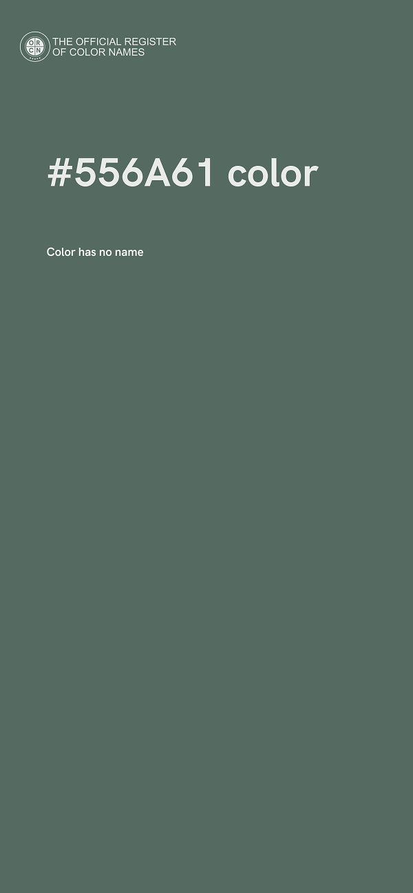 #556A61 color image
