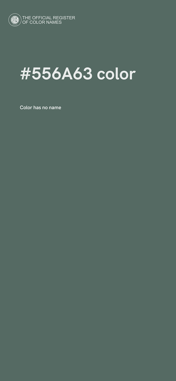 #556A63 color image