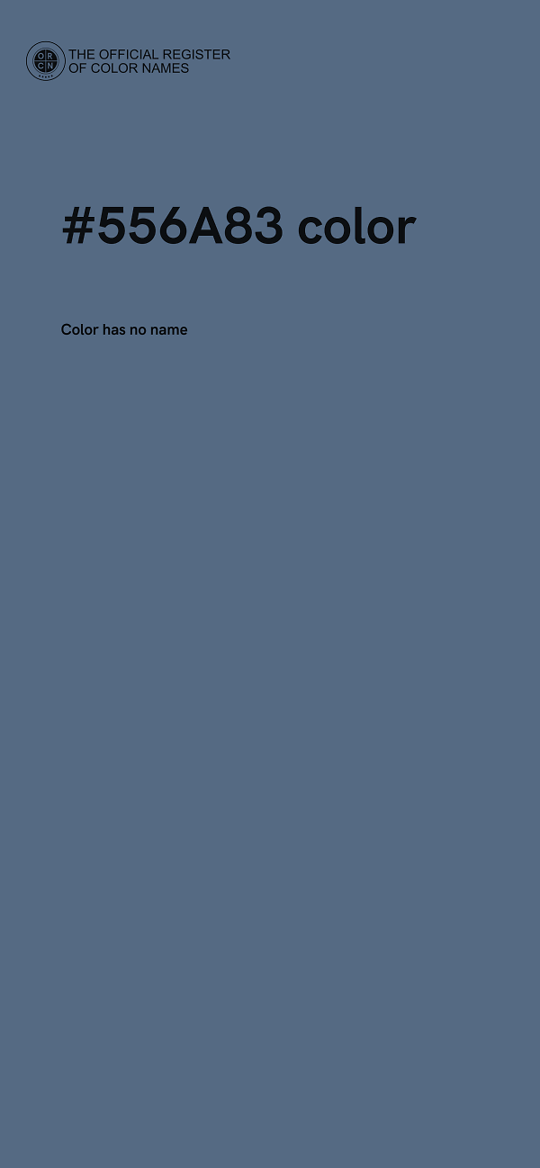 #556A83 color image