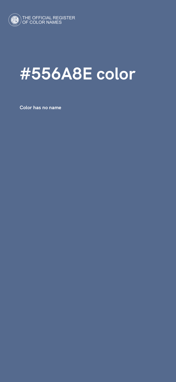 #556A8E color image