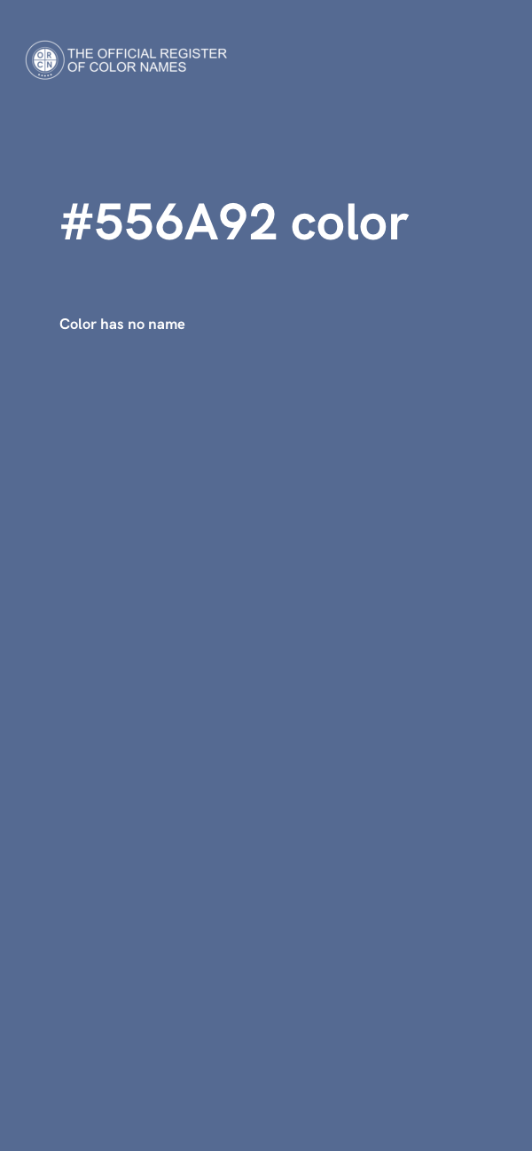 #556A92 color image