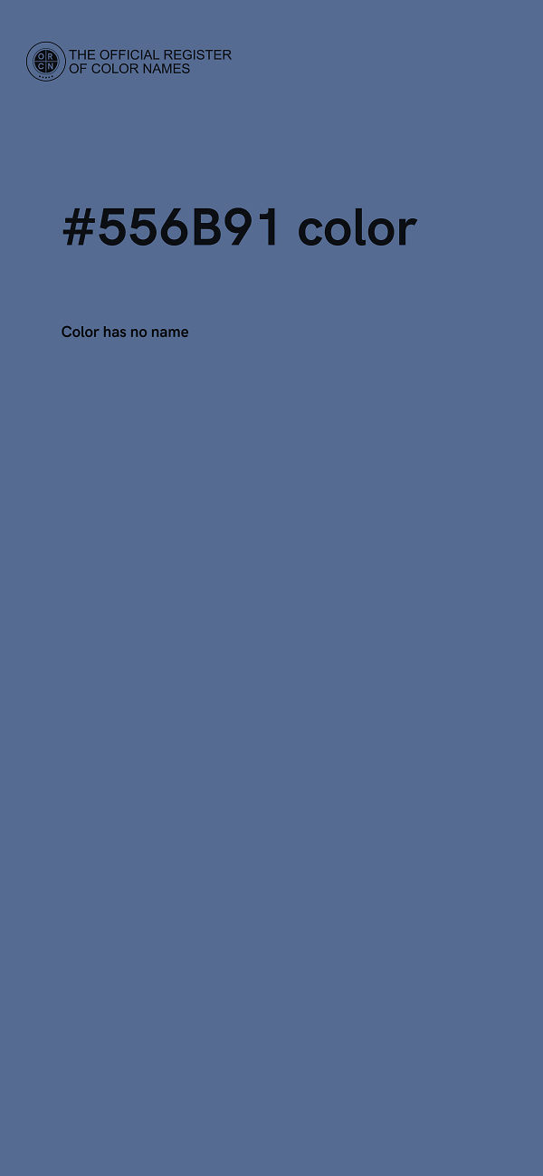 #556B91 color image