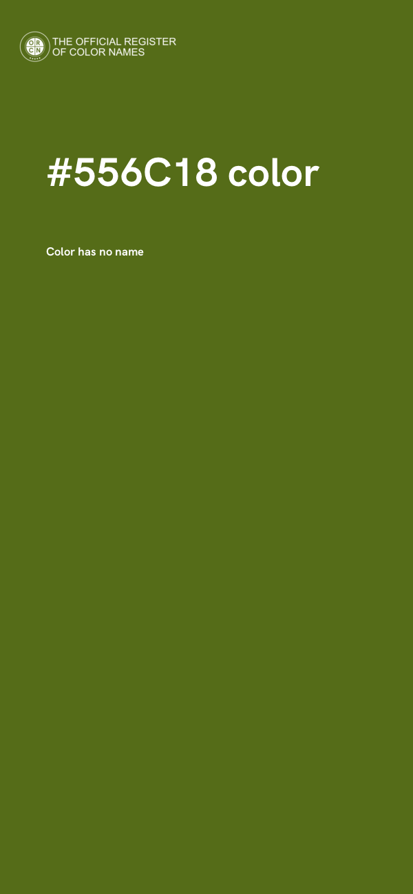 #556C18 color image