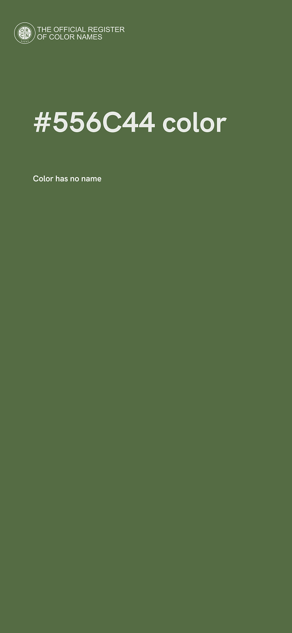 #556C44 color image
