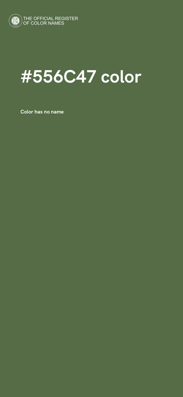 #556C47 color image