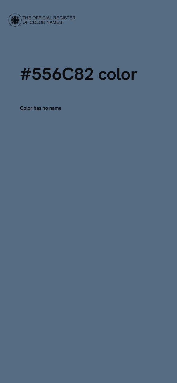 #556C82 color image