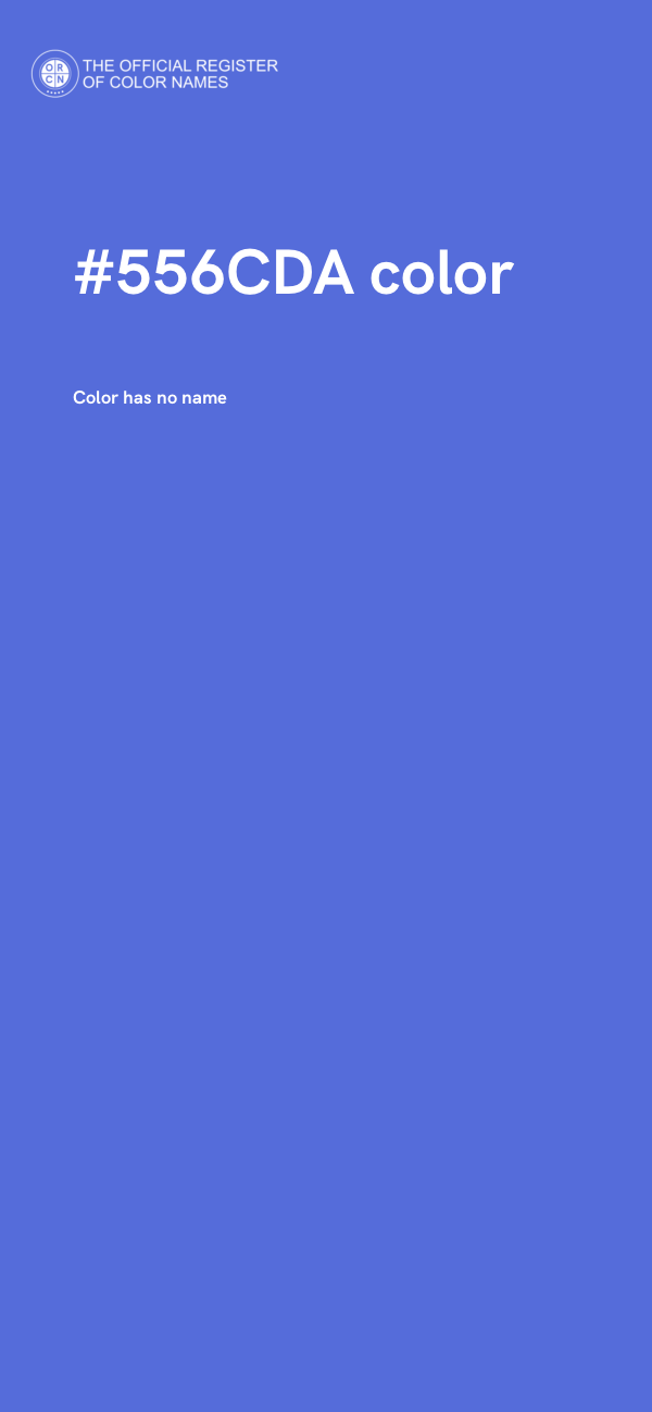 #556CDA color image