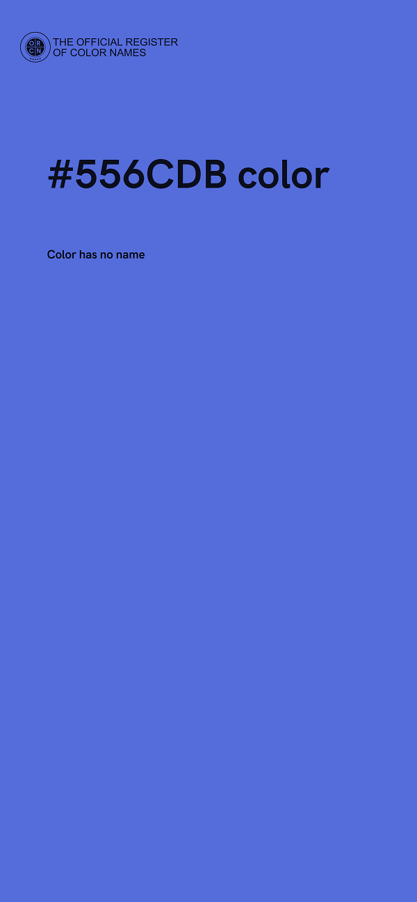 #556CDB color image