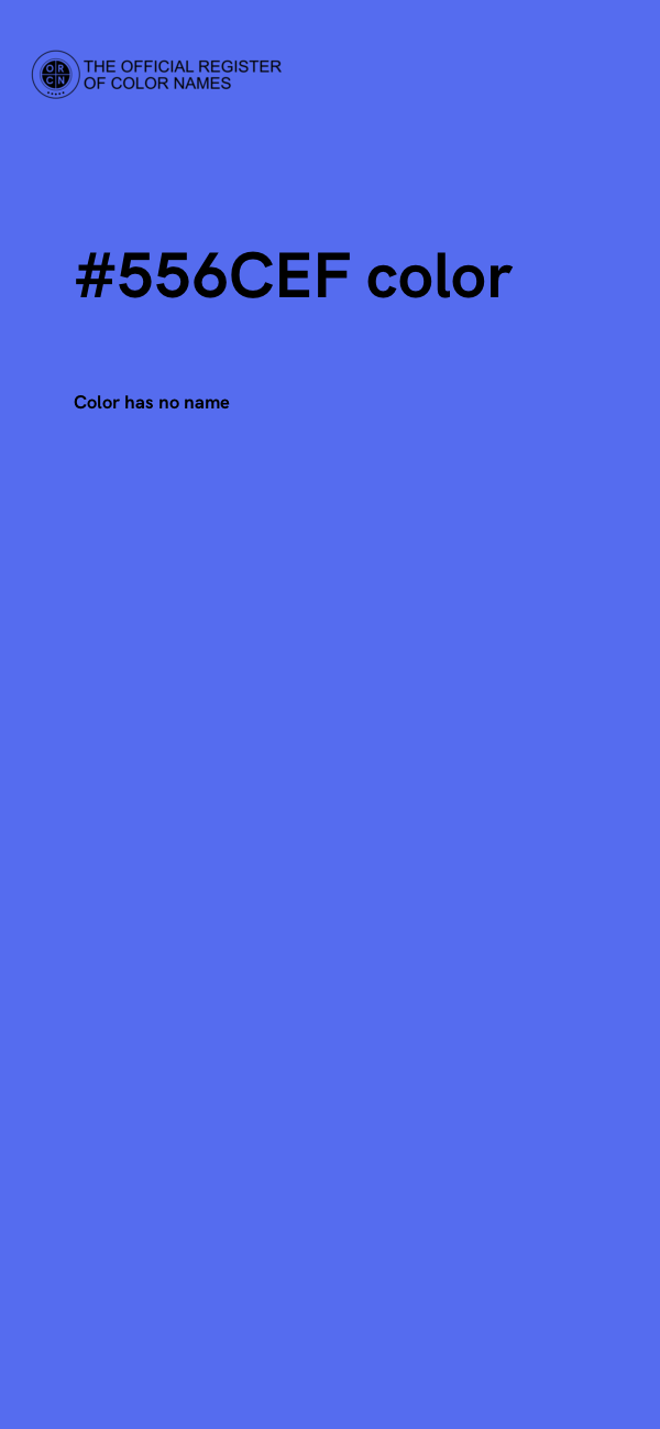 #556CEF color image