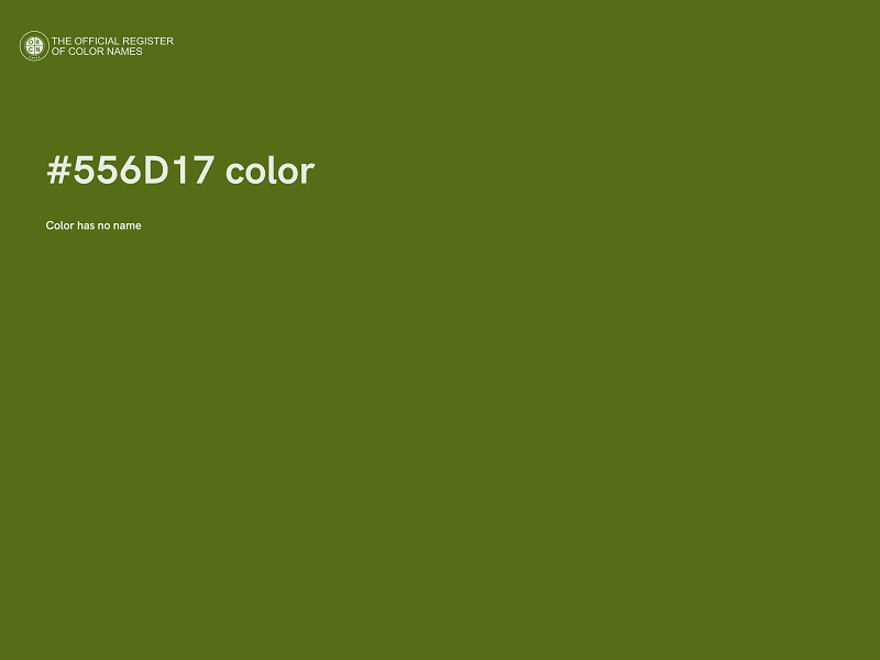 #556D17 color image