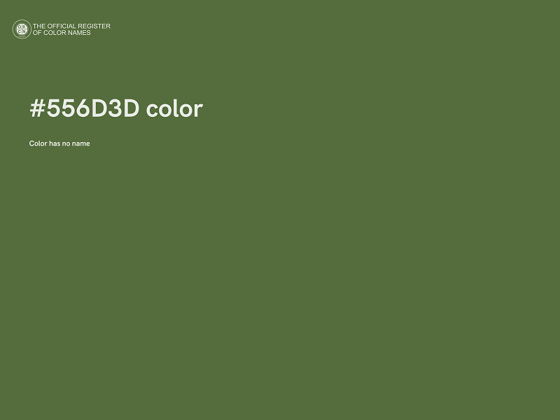 #556D3D color image