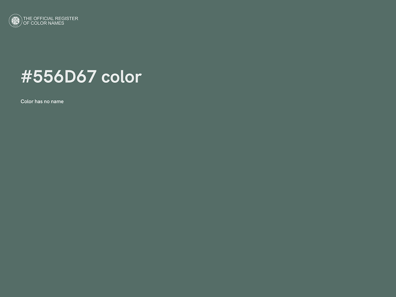 #556D67 color image