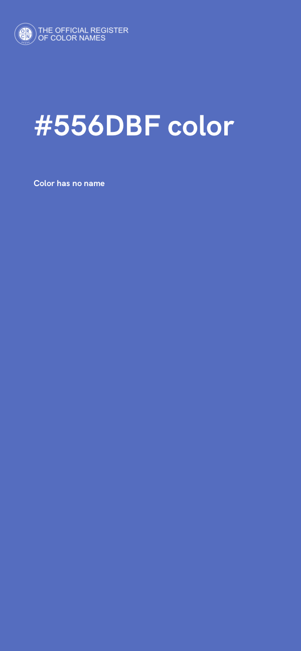 #556DBF color image