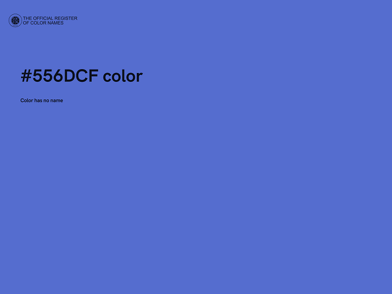 #556DCF color image