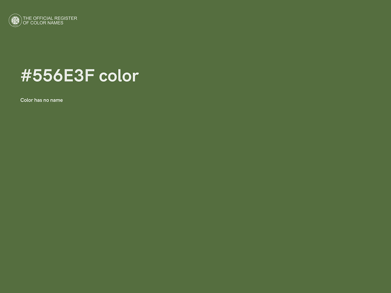 #556E3F color image