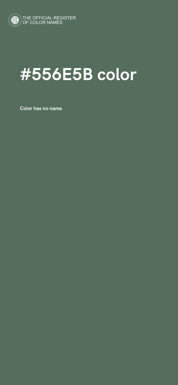 #556E5B color image