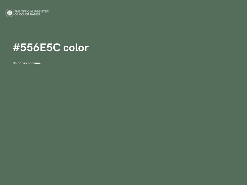 #556E5C color image