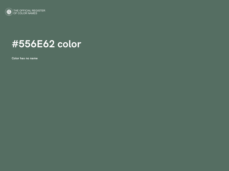 #556E62 color image