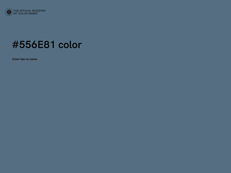 #556E81 color image