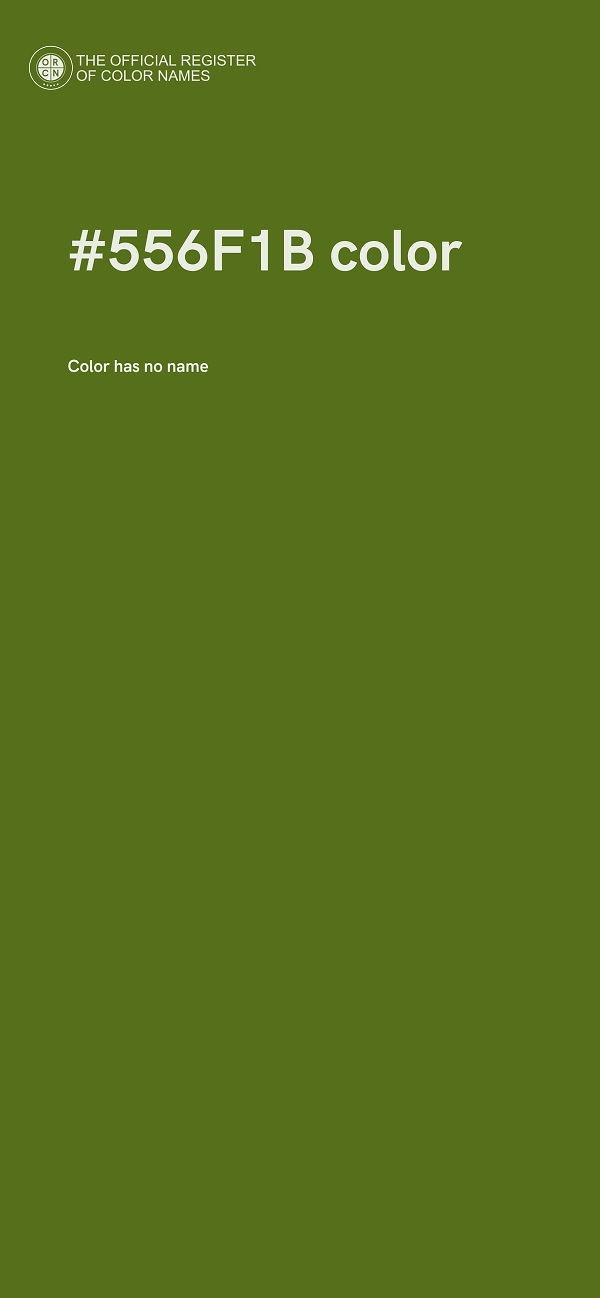 #556F1B color image