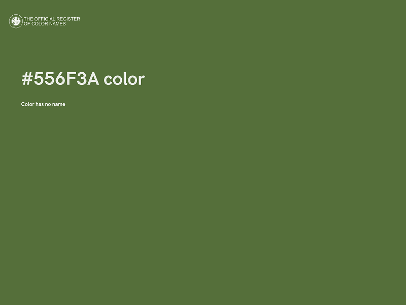 #556F3A color image