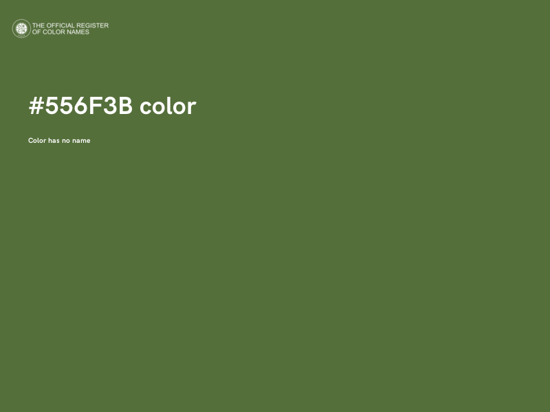 #556F3B color image