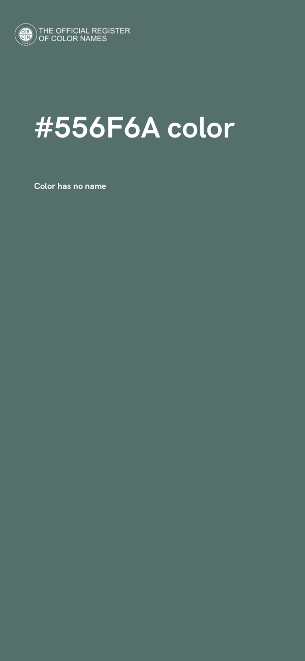 #556F6A color image